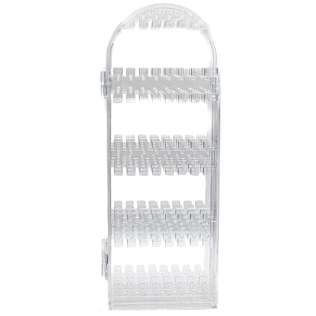 Clear 4-Foldable Screen Acrylic Earring Display Stands