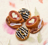 Coffee & Chocolate Café Resin Embellishment Pack