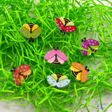 Multi colored ladybugs 2-hole buttons for sewing and crafting