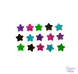 Bold glittery star embellishments add to crafting projects
