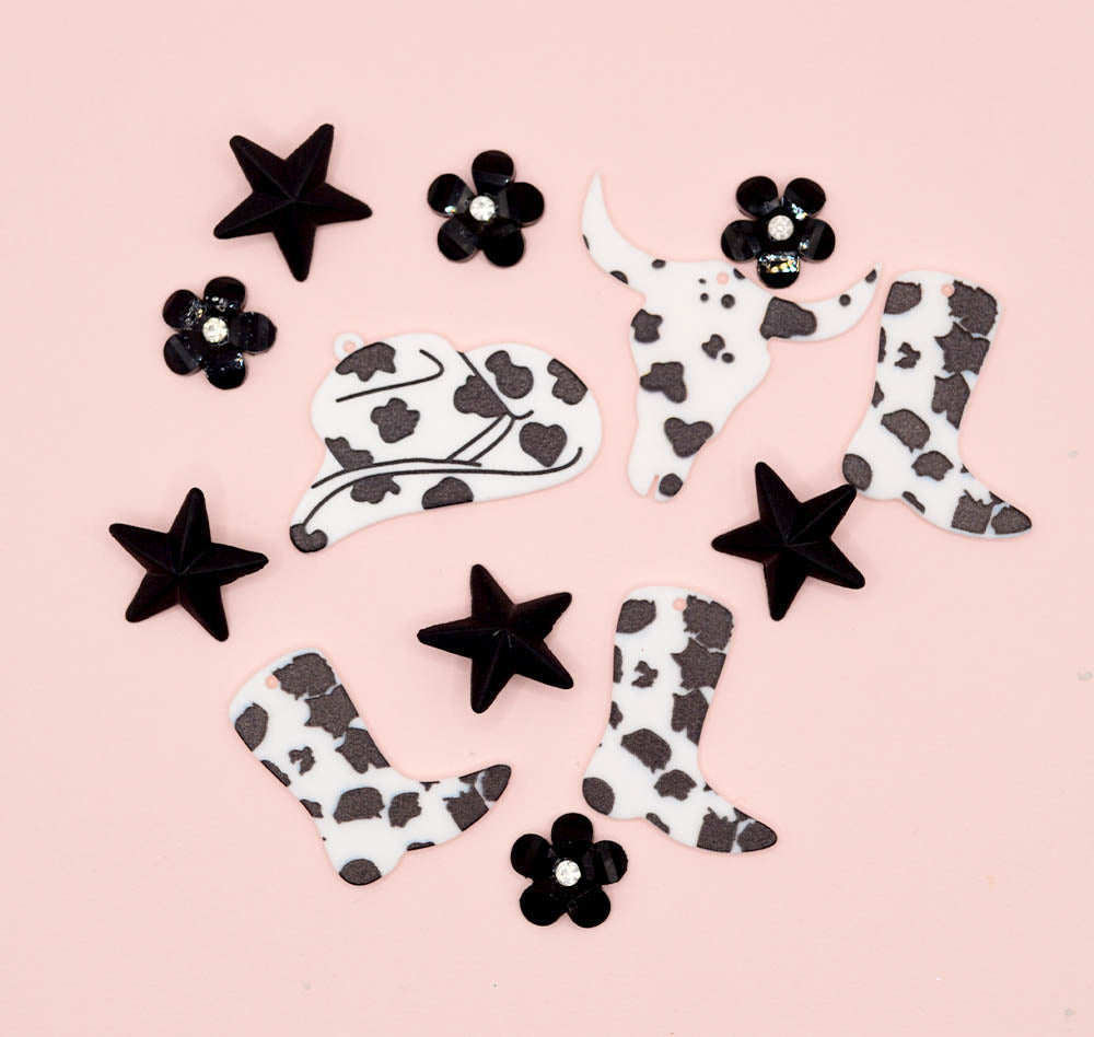 Wild West Cowgirl Embellishment Pack