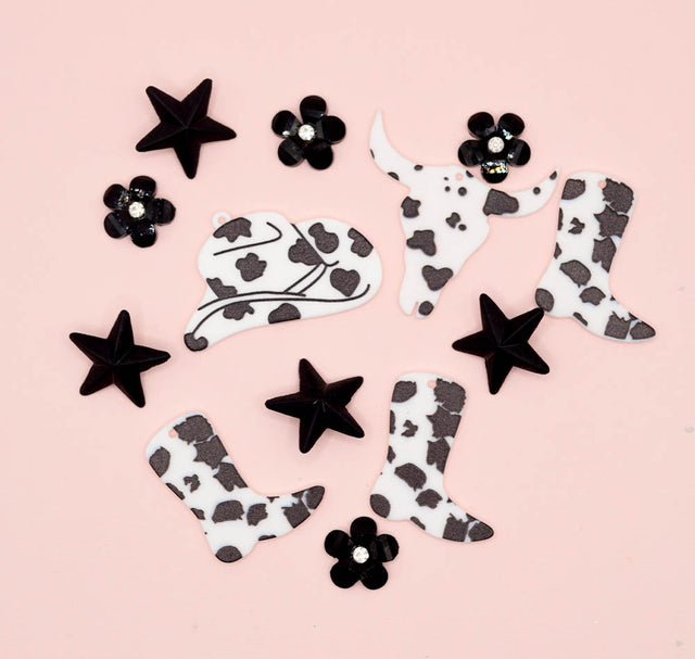 Wild West Cowgirl Embellishment Pack