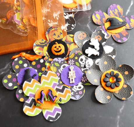 Creepy Cute Faux Leather Flower Making DIY Kit