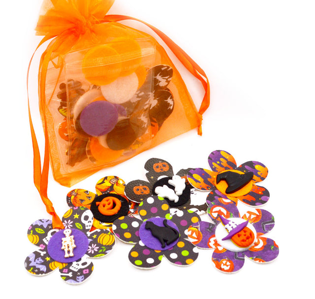 Creepy Cute Faux Leather Flower Making DIY Kit