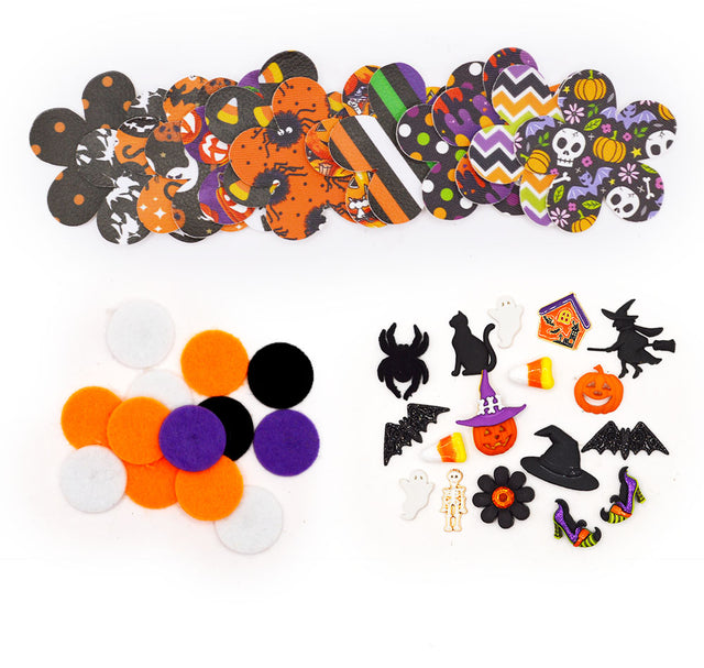 Creepy Cute Faux Leather Flower Making DIY Kit