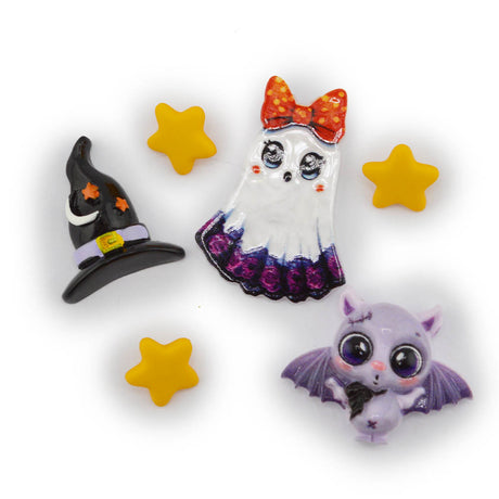 Creepy Cute Halloween Character Craft Embellishments