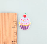 Sweet Cupcake Flat Back Craft Embellishments