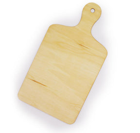 wood cutting board for diy crafting