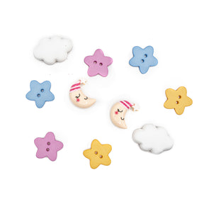 bedtime themed craft embellishments for kids crafts