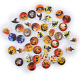 Halloween Scene Wood 14mm 2-Hole Buttons