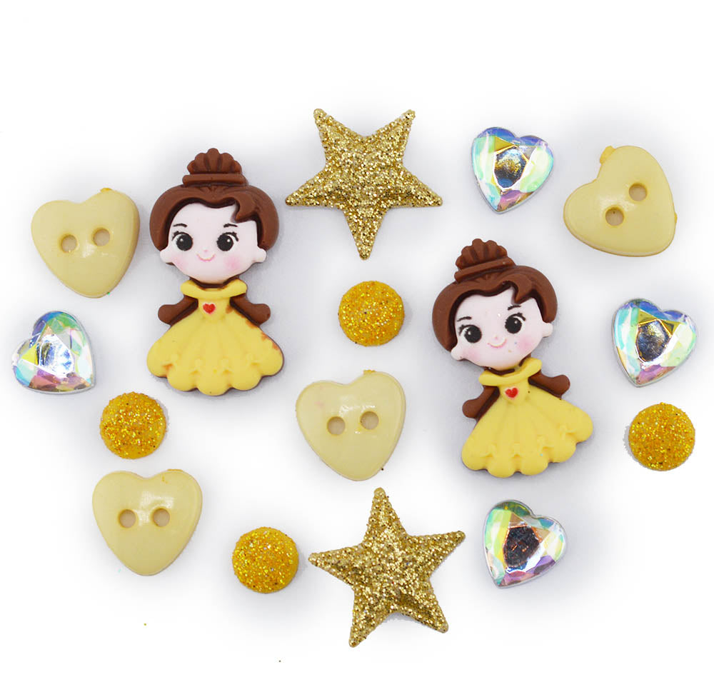 Enchanted Belle Craft Embellishment Pack