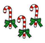 Candy Cane Fabric Patches- 3 Styles