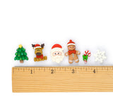 Merry Christmas Character Resin Embellishments