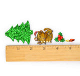 Tangled Up in Christmas Orange Cat Embellishment Mix