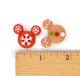 Christmas Mickey Resin Heads