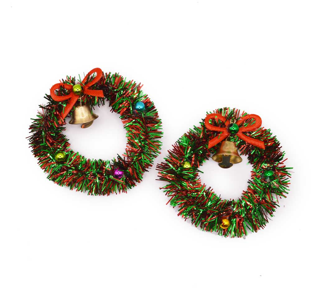 Classic Christmas Bell Wreath Embellishment