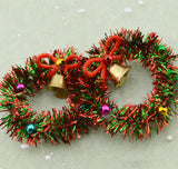 Christmas Wreath Resin & Acrylic Embellishments