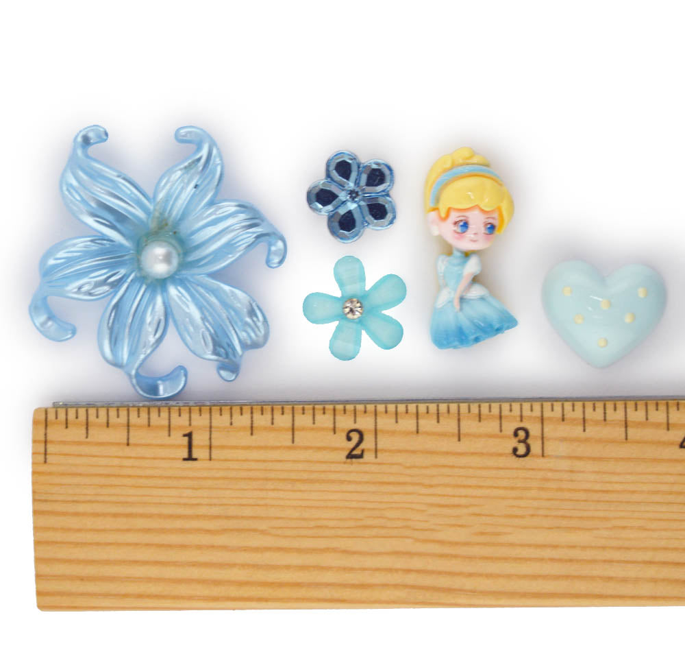Cinderella’s Blue Garden Craft Embellishment Pack