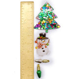 Frosty Jamboree Winter Acrylic Charm Embellishments