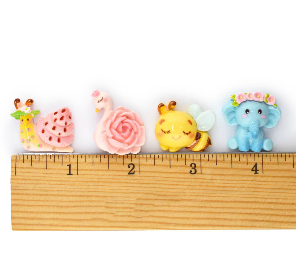 Garden Giggles Resin Embellishment Pack