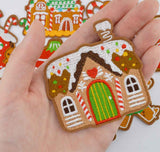 Gingerbread Christmas Iron-On Patch Mix