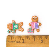 Gingerbread Friends Resin Embellishments – 5 Piece