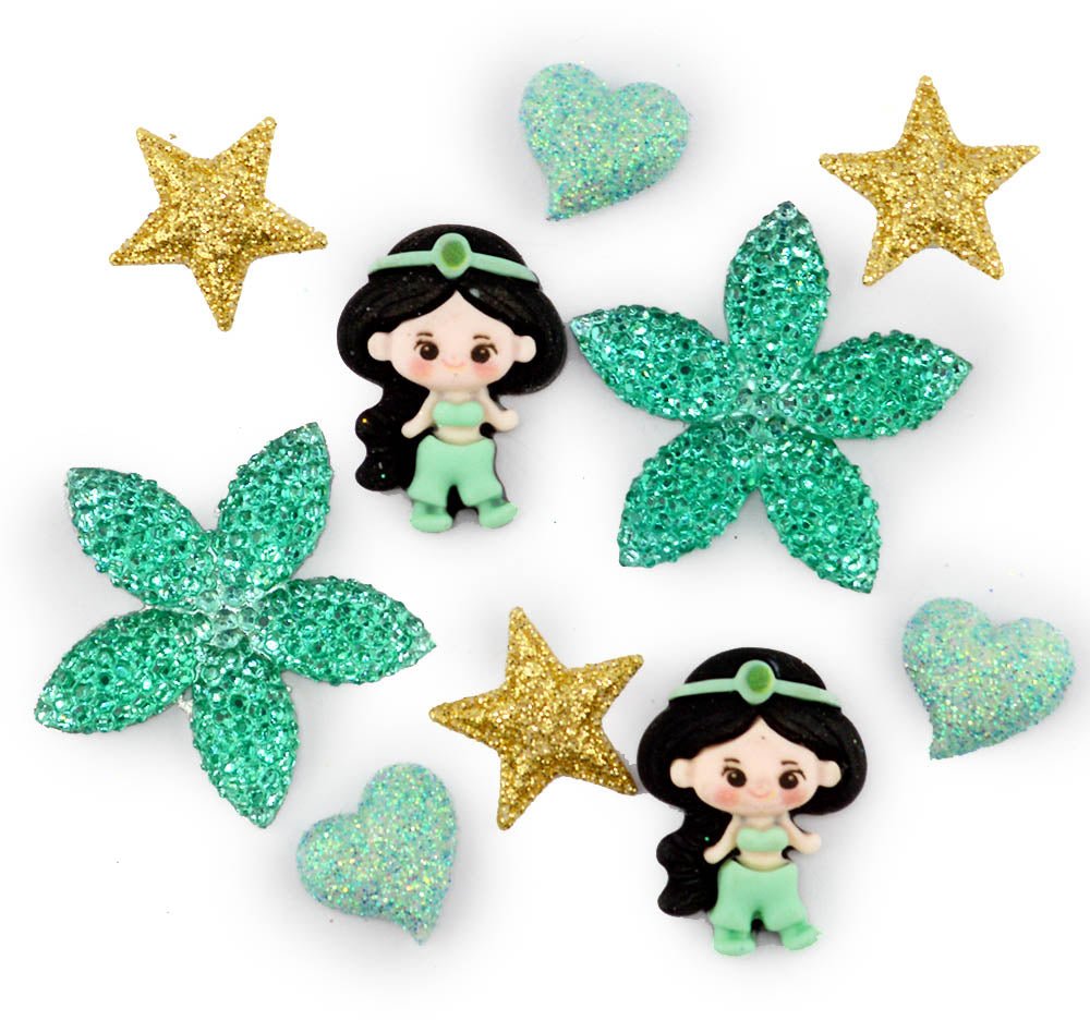 Arabian Nights Jasmine Craft Embellishment Pack