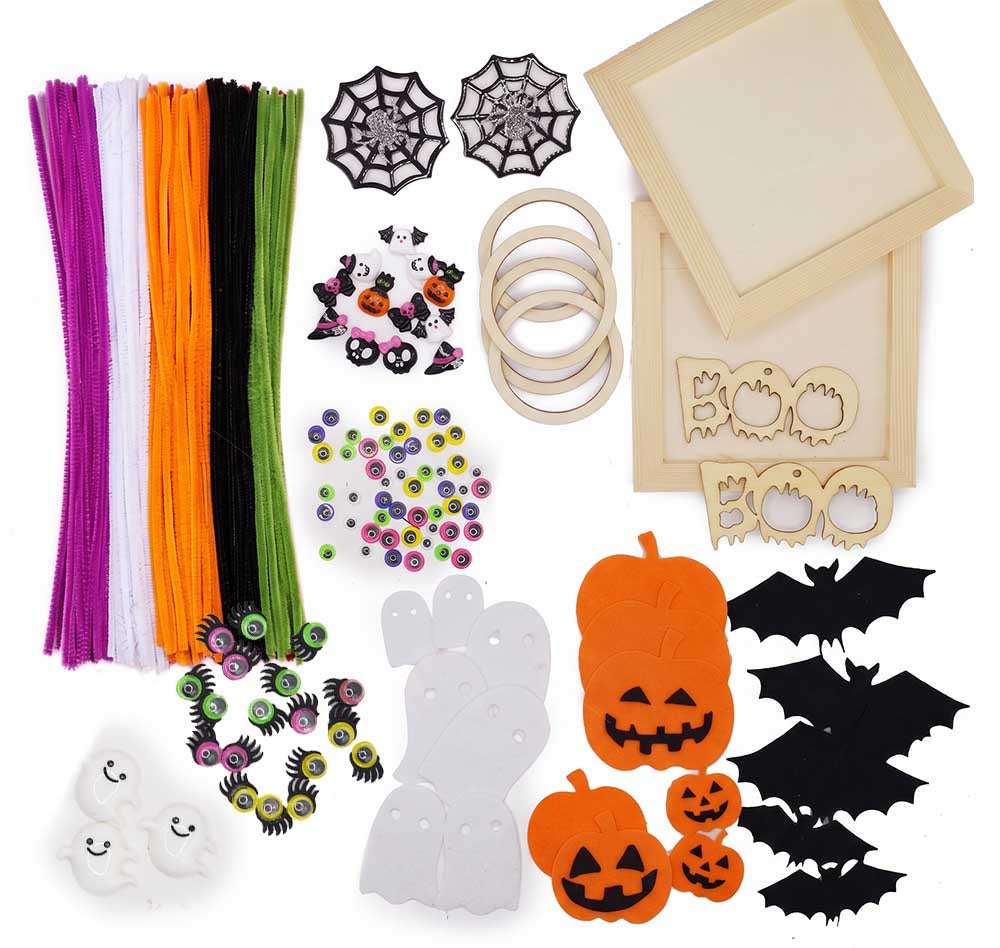 Jumbo Halloween Craft Assortment – 500+ Pieces