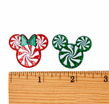 Peppermint Mouse Acrylic Charms