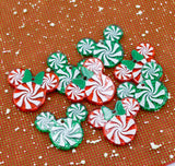 Peppermint Mouse Acrylic Charms