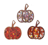 Mosaic Pumpkins Wood Craft Embellishments