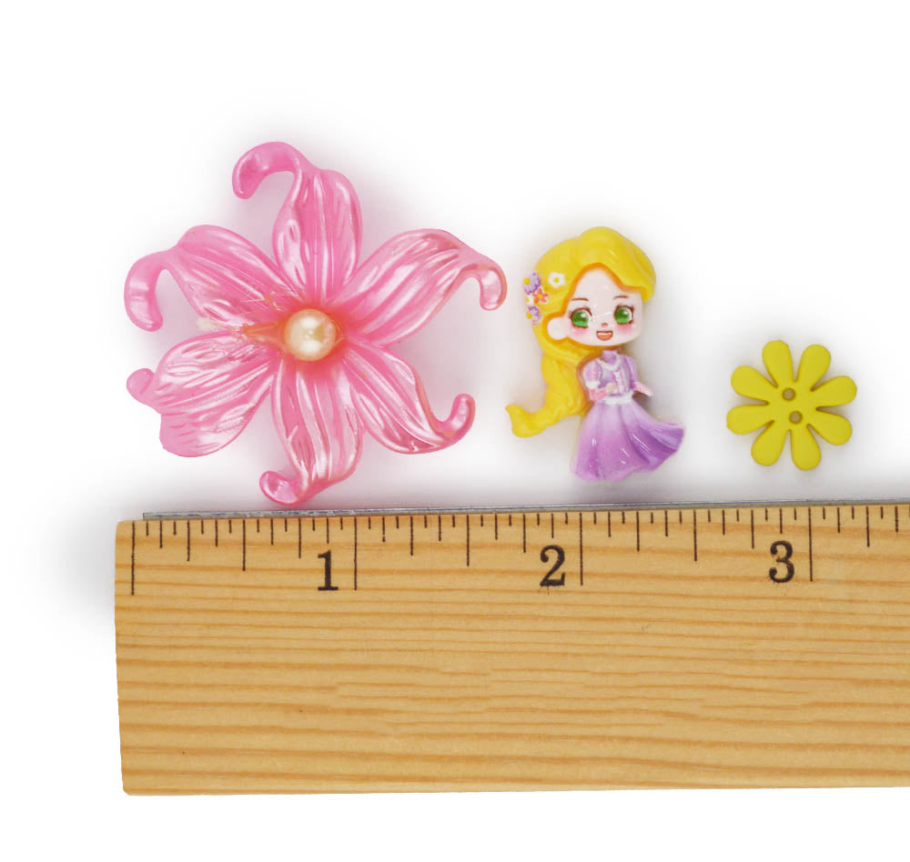 Kawaii Rapunzel Garden Craft Embellishment Pack