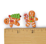 Gingerbread Cookie Crew Craft Resin Embellishments