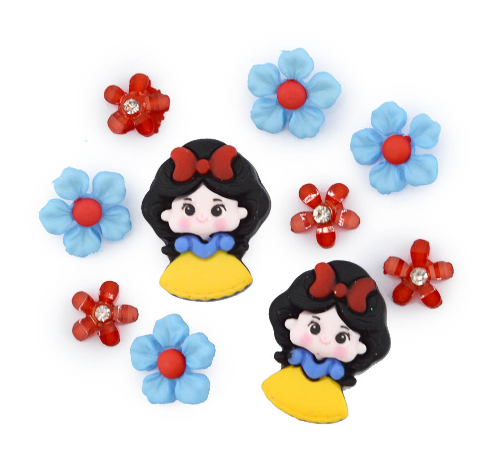Enchanted Snow White Craft Embellishment Pack