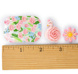 Swan Garden Sweethearts Resin Embellishment Pack