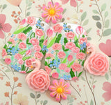 Swan Garden Sweethearts Resin Embellishment Pack