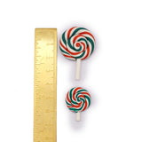 Christmas Polymer Clay Lollipops