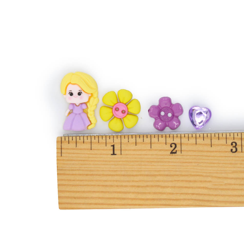 Tangled Dreams Rapunzel Craft Embellishment Pack