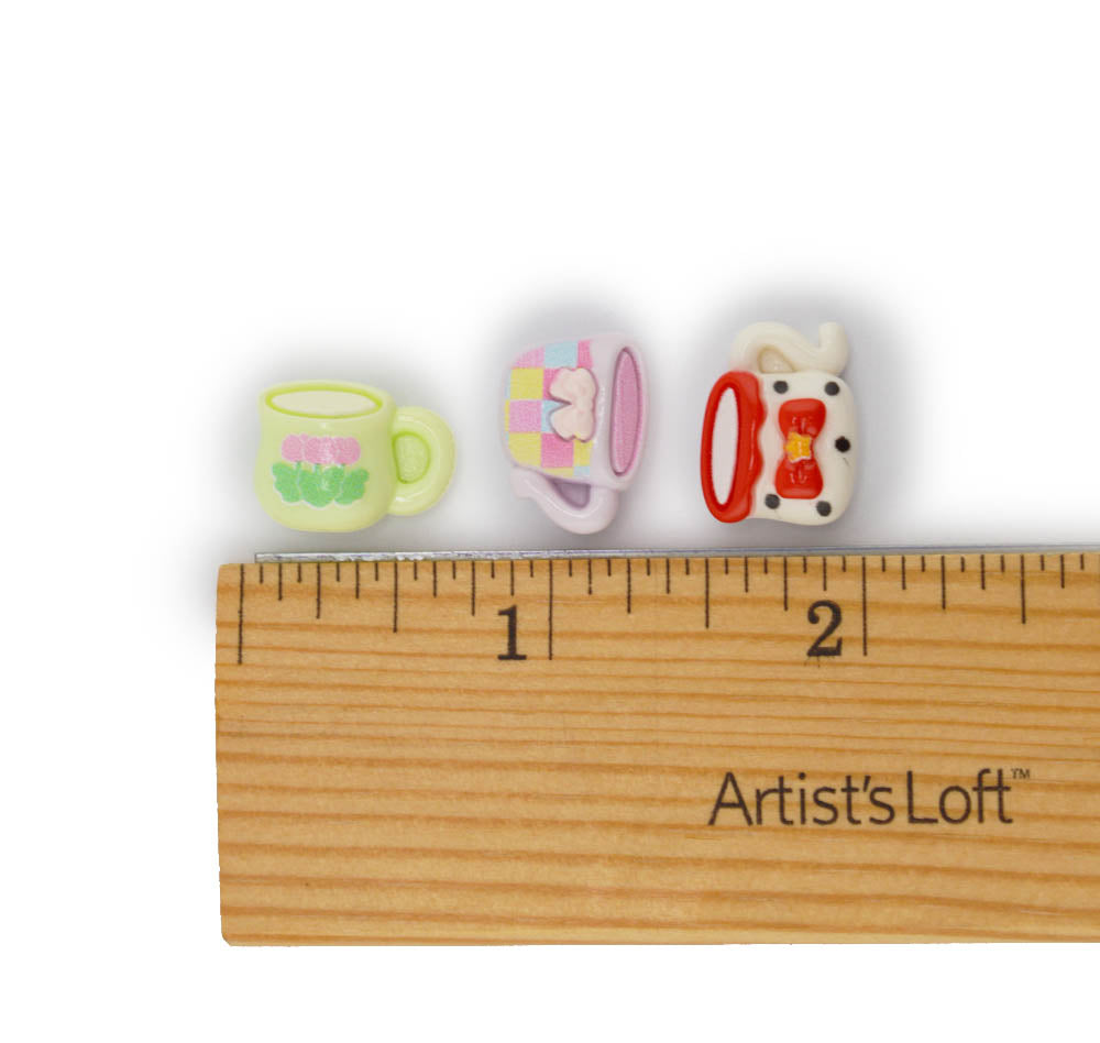Time For Tea Resin Craft Embellishments
