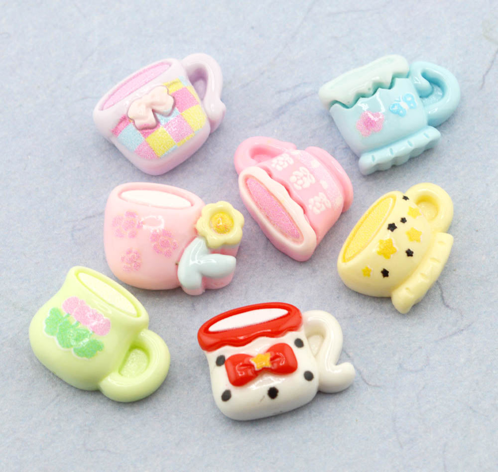 Time For Tea Resin Craft Embellishments