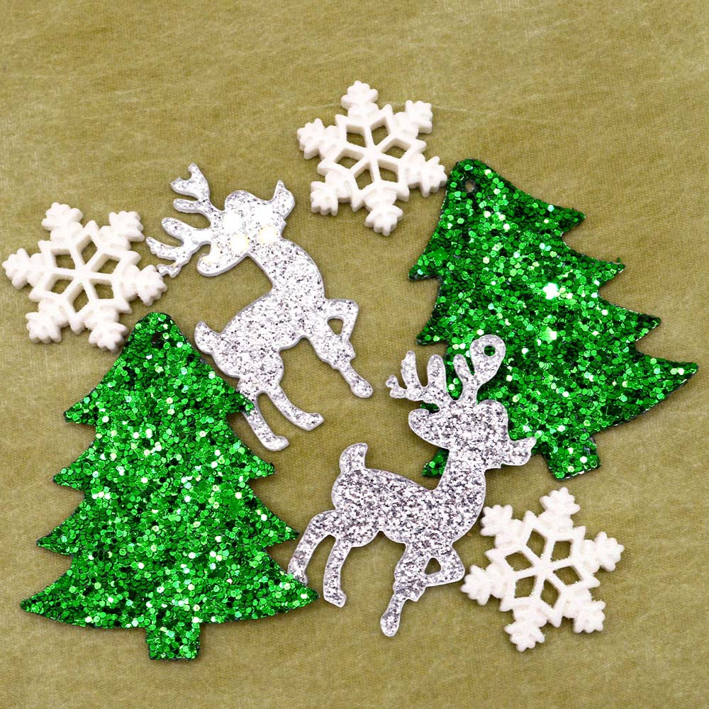 Whimsical Winter Forest Craft Embellishments
