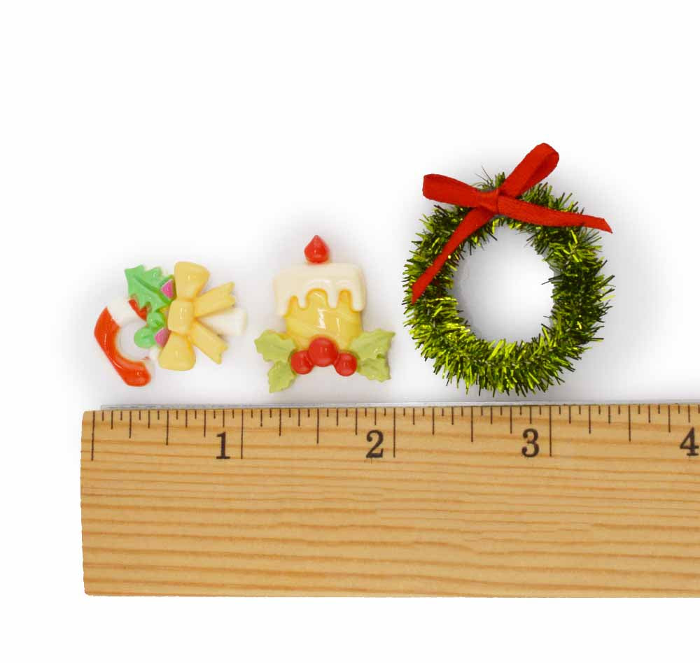 Tiny Wreaths & Holiday Cheer Embellishment Mix