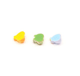 seven style of chubby cute animal craft embellishments for paper or wood crafting. 