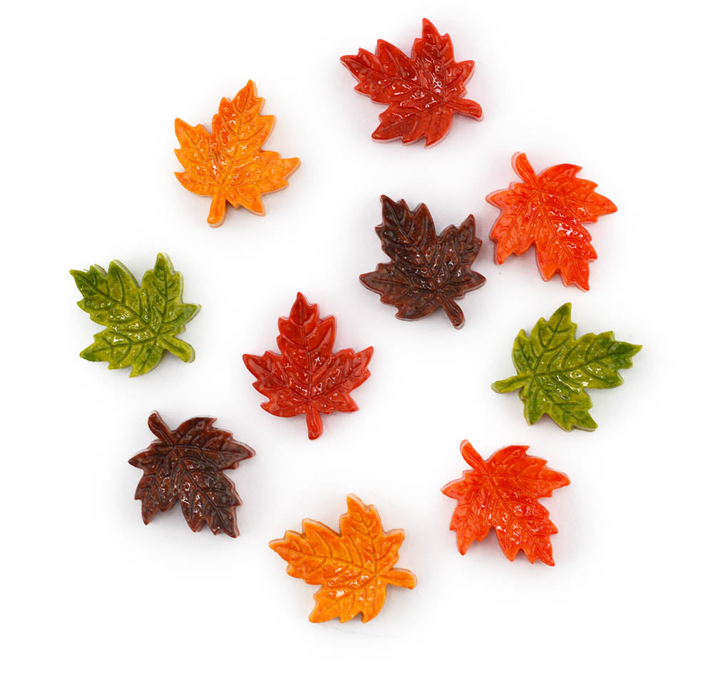 Fall Leaf Pile Resin Craft Embellishments