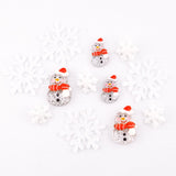 Sparkle Snowmen Winter Embellishment Pack