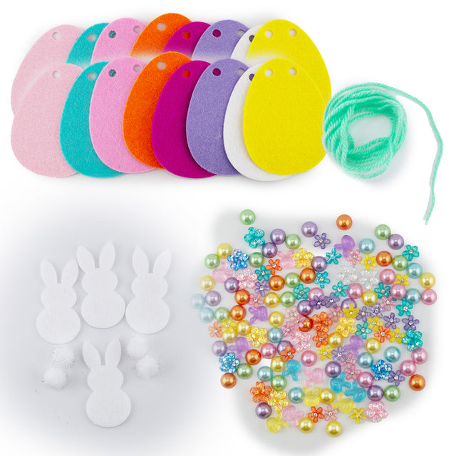 Bunny Hop Felt Easter Garland Kit
