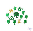 Flat-back and shank-back shamrocks for St. Patrick's Day projects