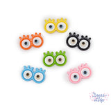 I've Got My Eyes On You Multi Color Wacky Embellishments