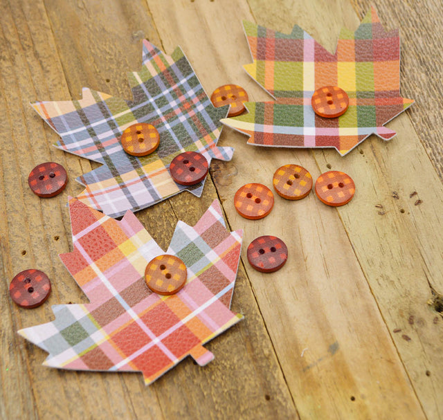 Plaid & Pine Embellishment Pack