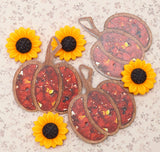 Sunflower & Pumpkin Harvest Craft Embellishment Pack